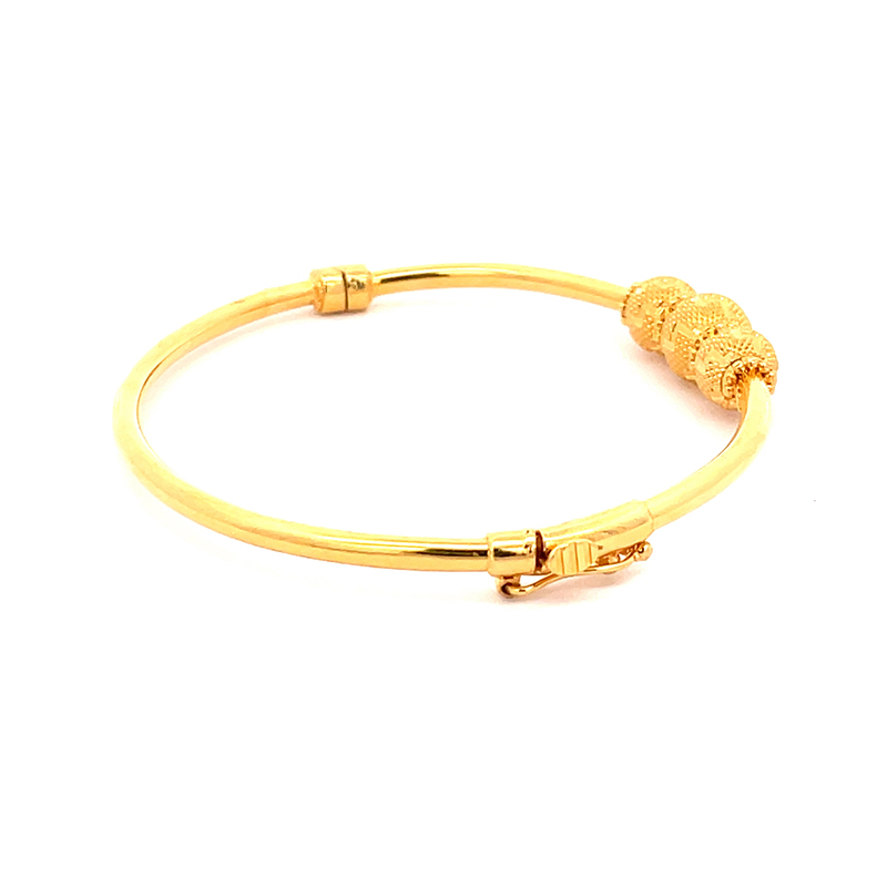 Classic  Bangle Bracelet in 22K Yellow Gold